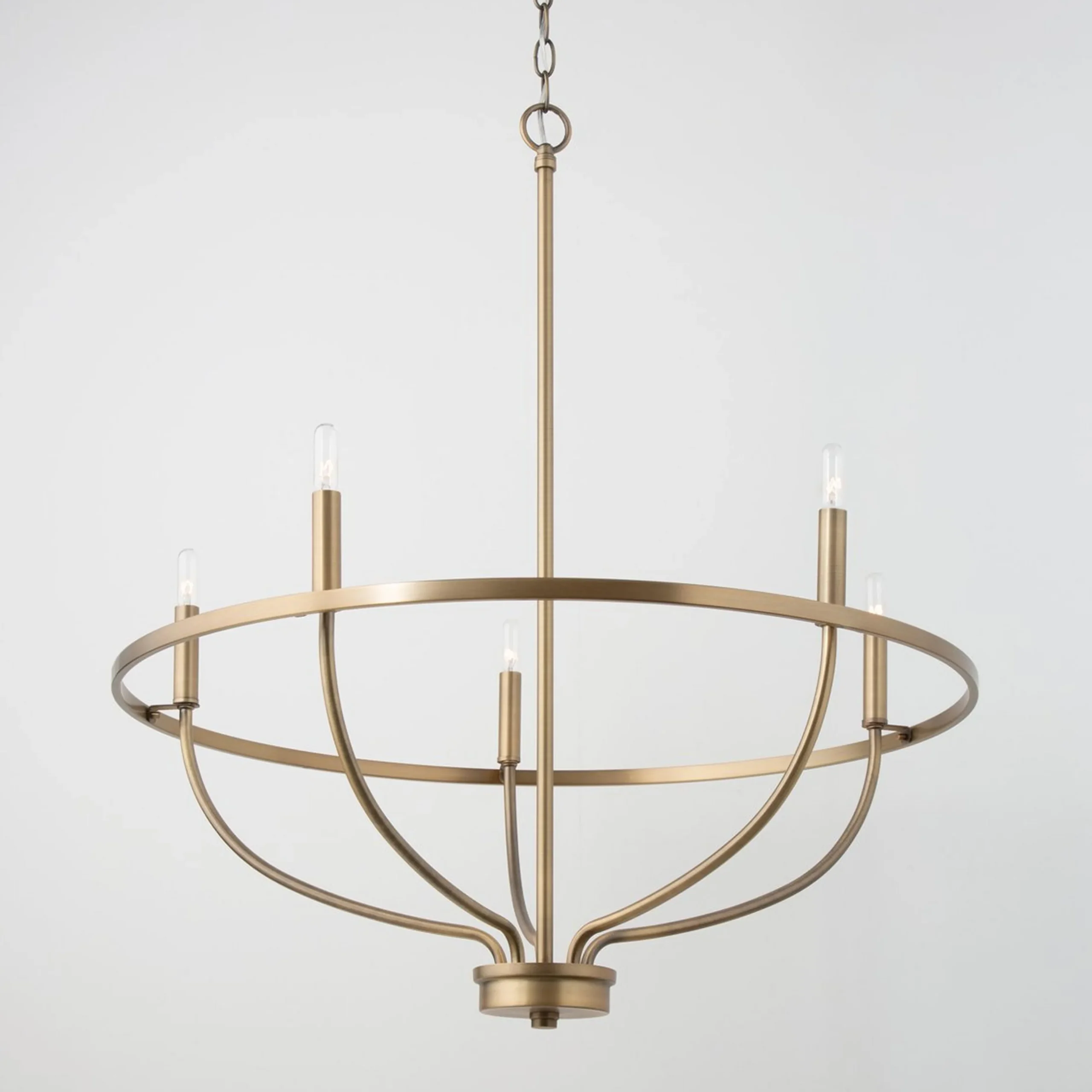 Graceful Curve Chandelier - Small