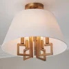 Greek Key Convertible Ceiling Light