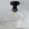 Gwynn Isle Dome Semi-Flush Ceiling Light - Large