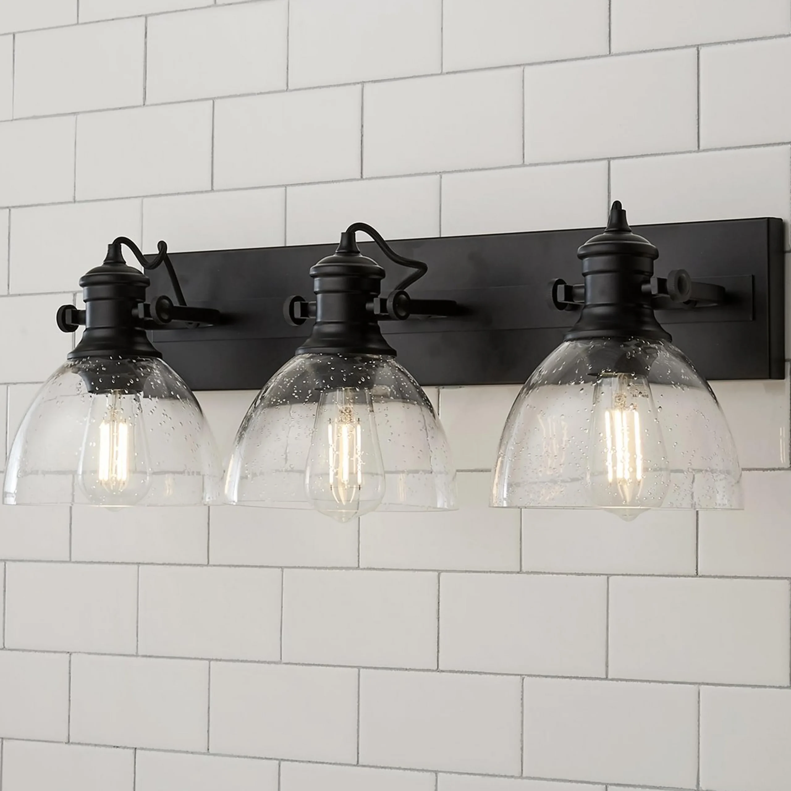 Gwynn Isle Dome Vanity Light - 3 light
