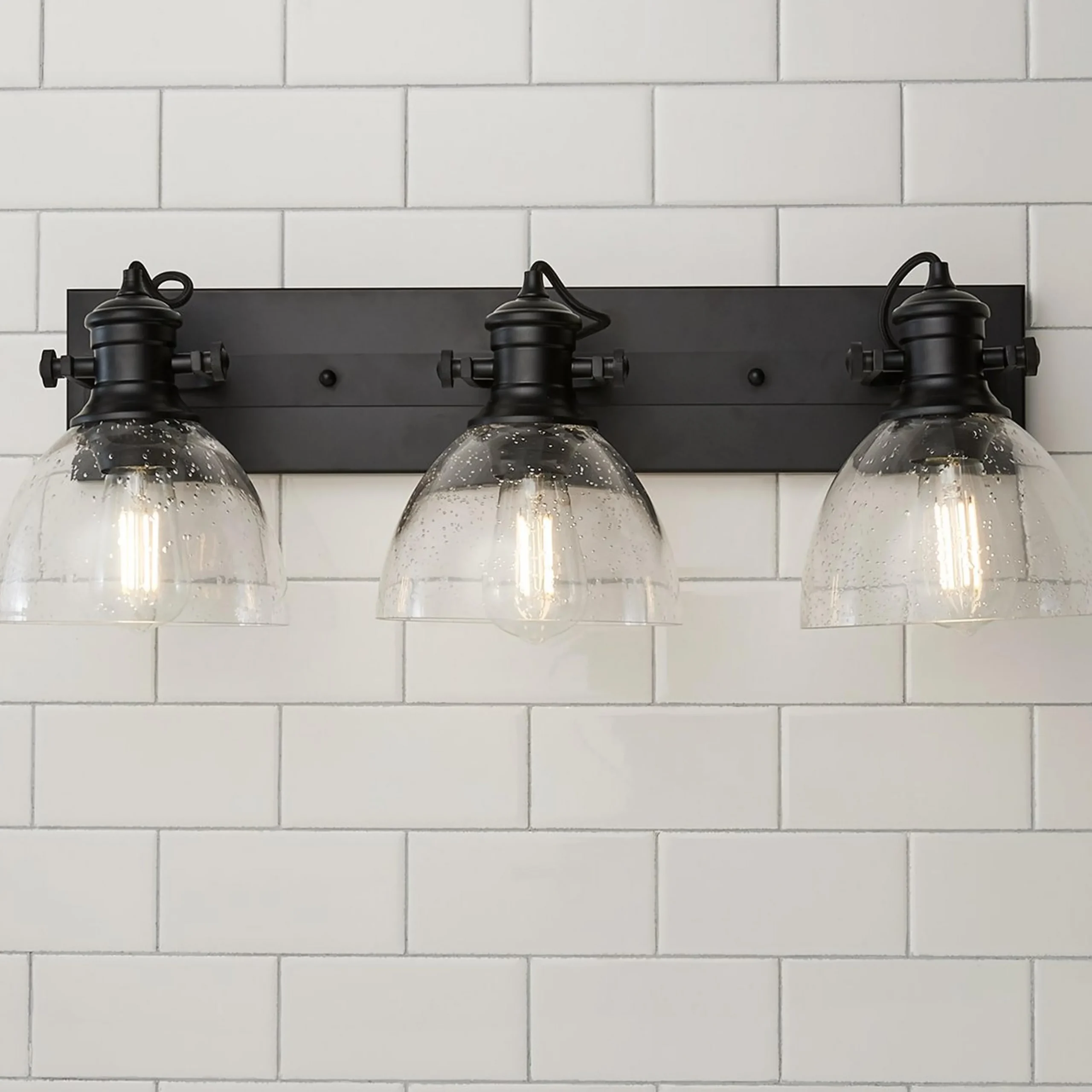 Gwynn Isle Dome Vanity Light - 3 light