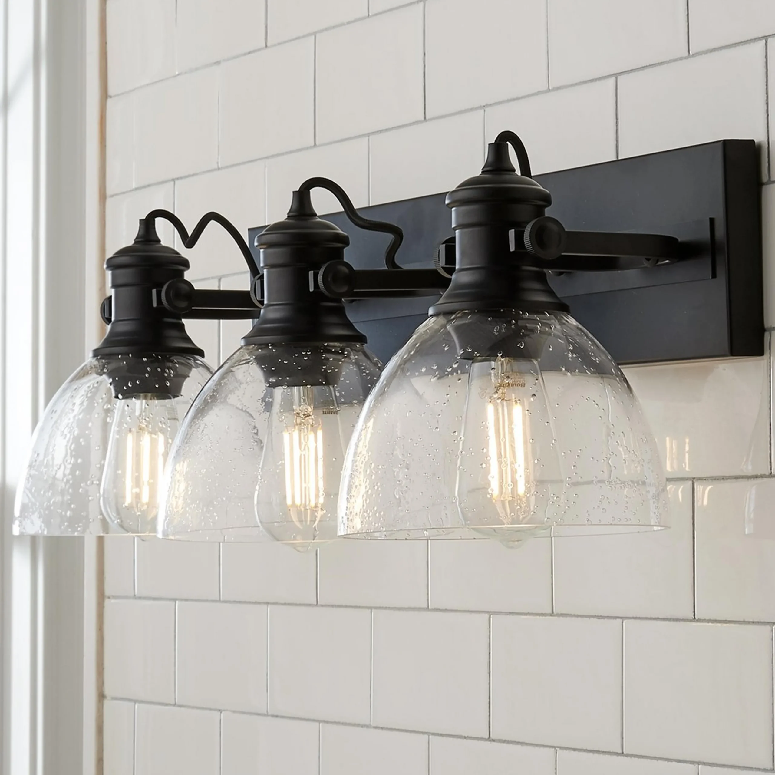 Gwynn Isle Dome Vanity Light - 3 light