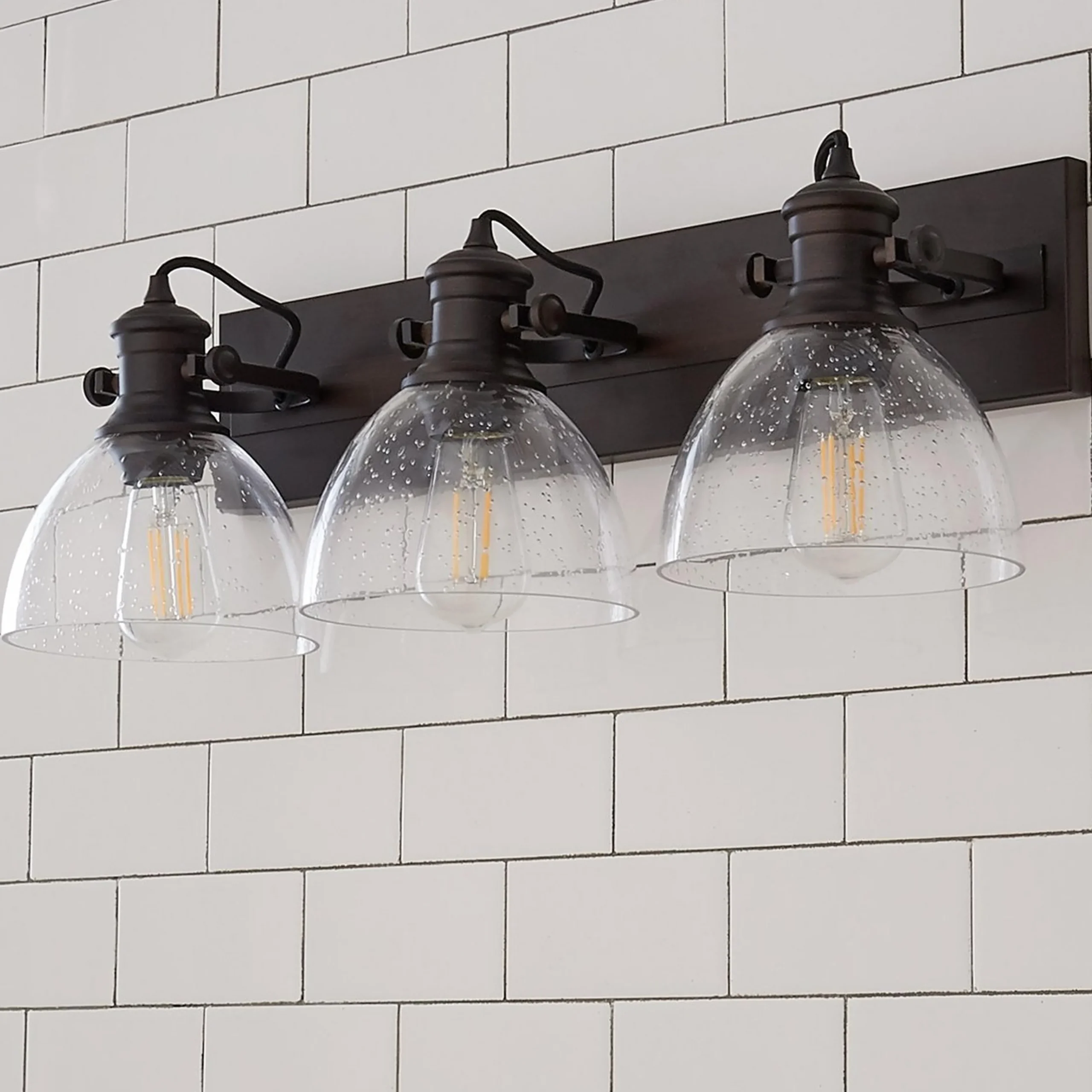Gwynn Isle Dome Vanity Light - 3 light