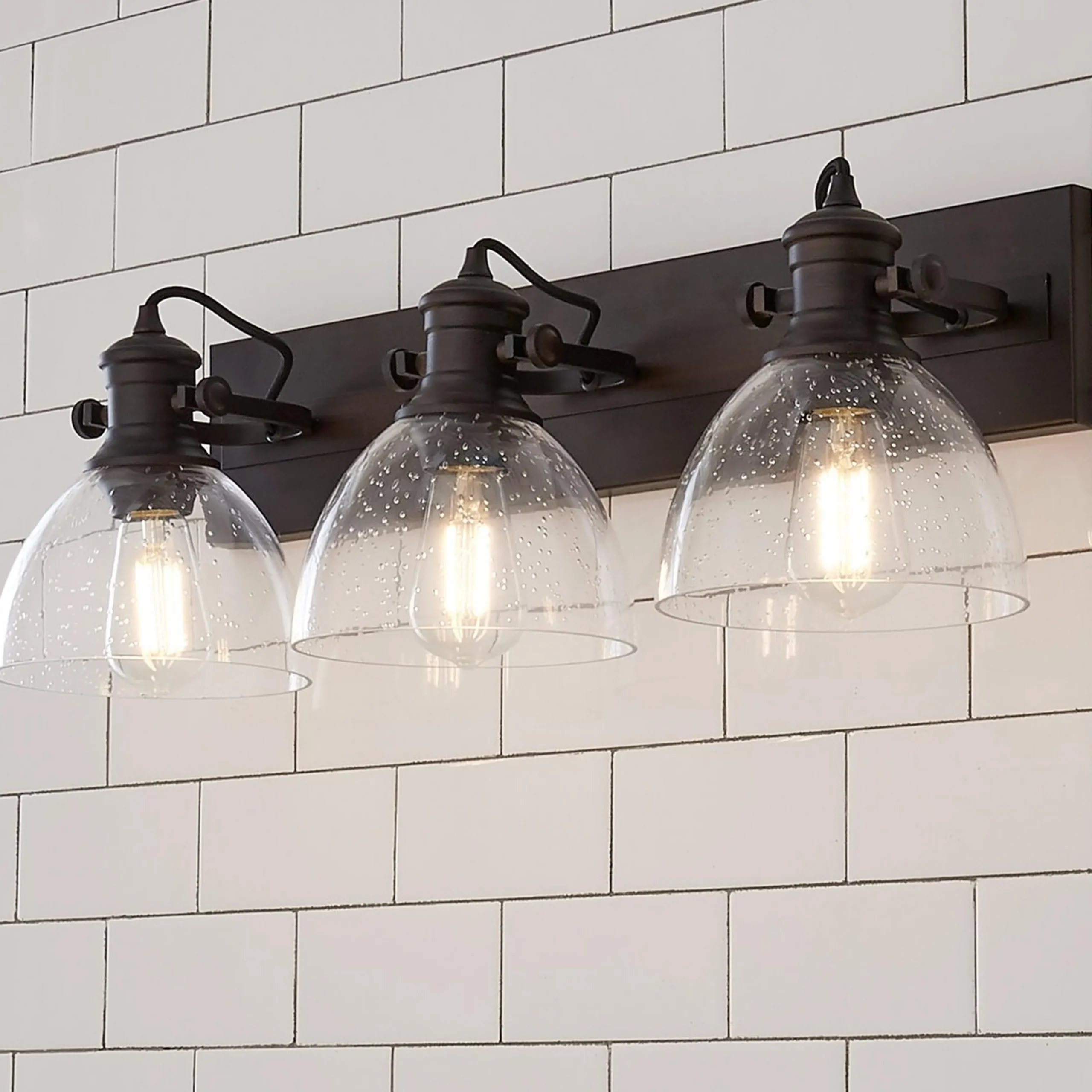 Gwynn Isle Dome Vanity Light - 3 light