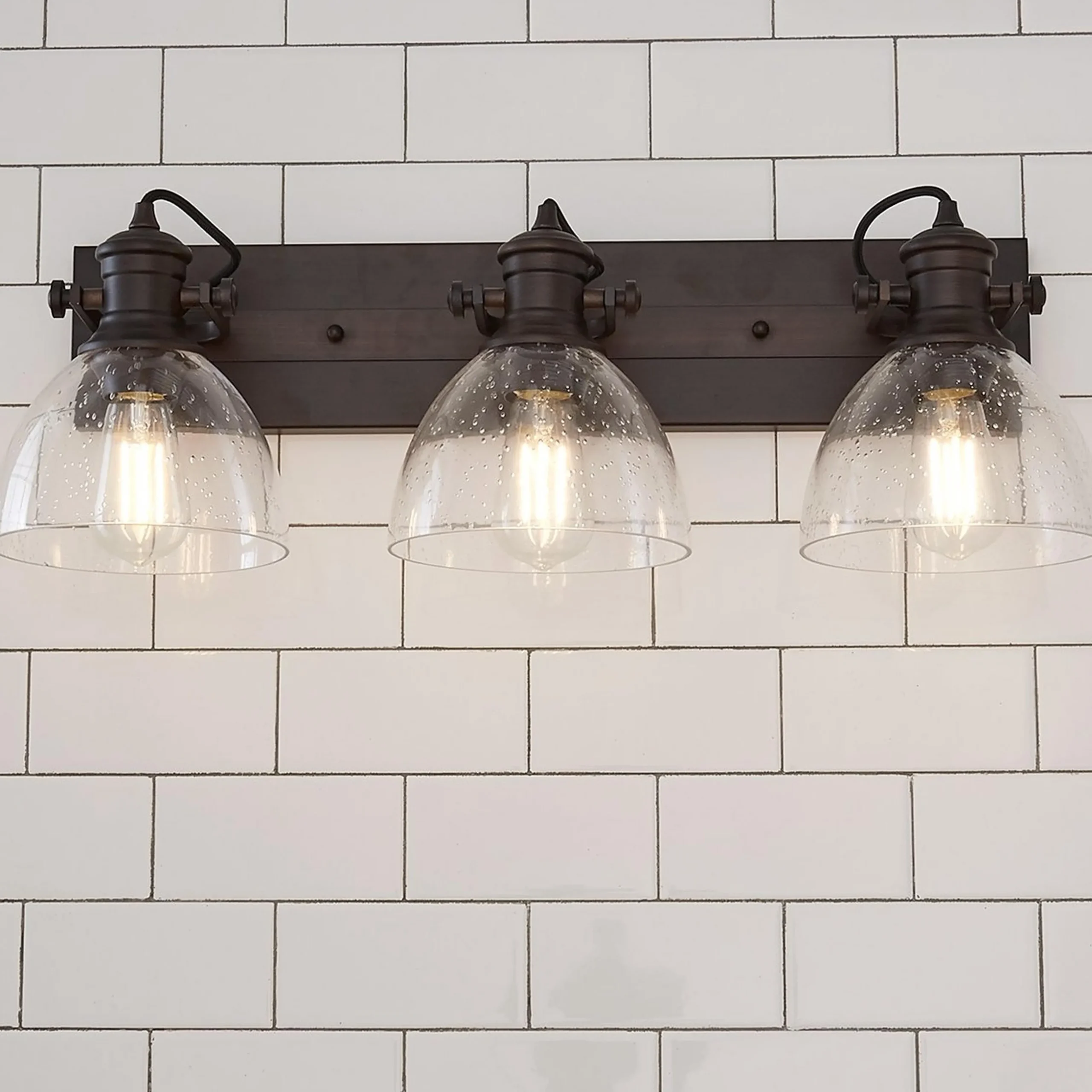 Gwynn Isle Dome Vanity Light - 3 light