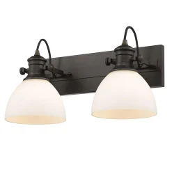 Gwynn Isle Dome Vanity Light - 2 light