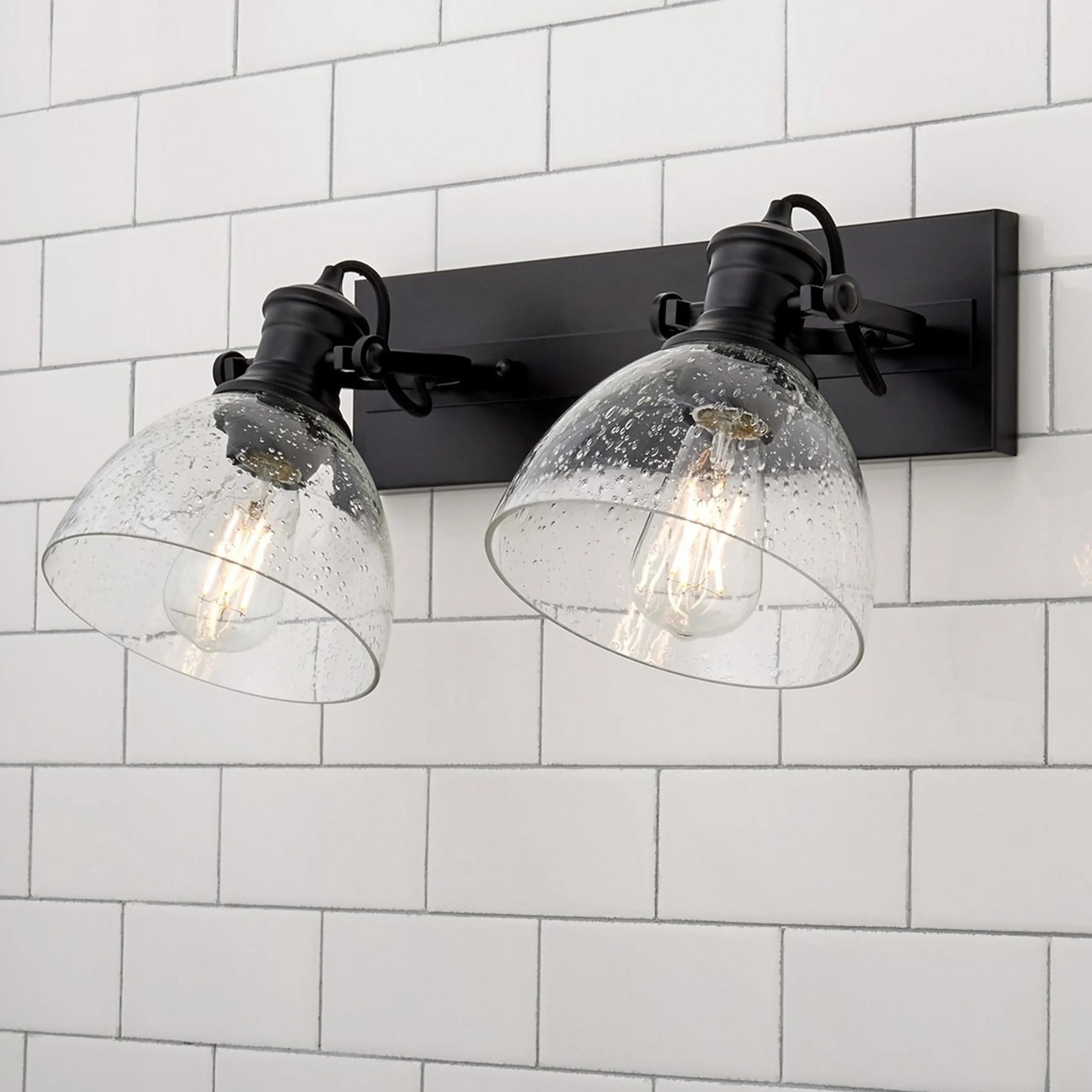 Gwynn Isle Dome Vanity Light - 2 light