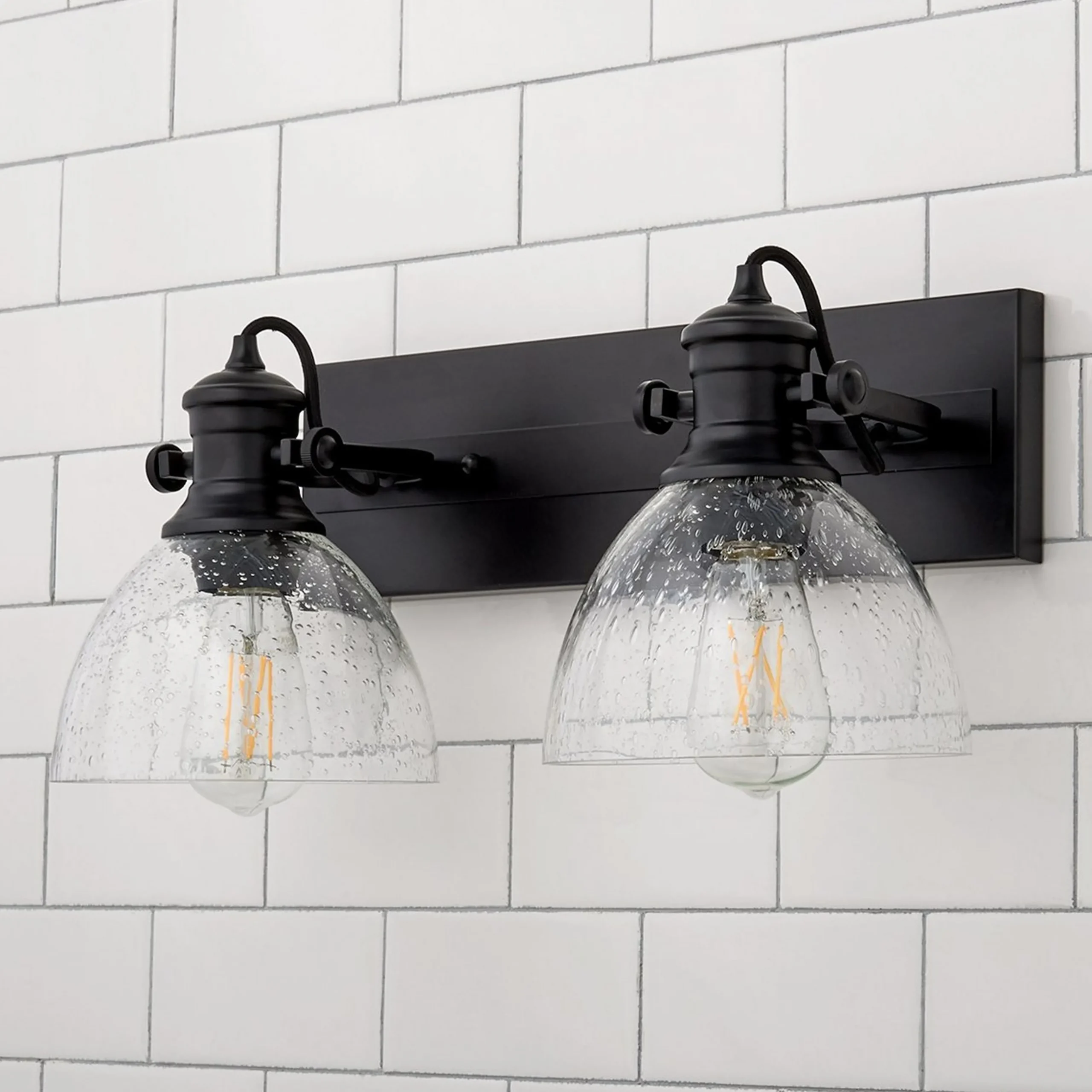 Gwynn Isle Dome Vanity Light - 2 light