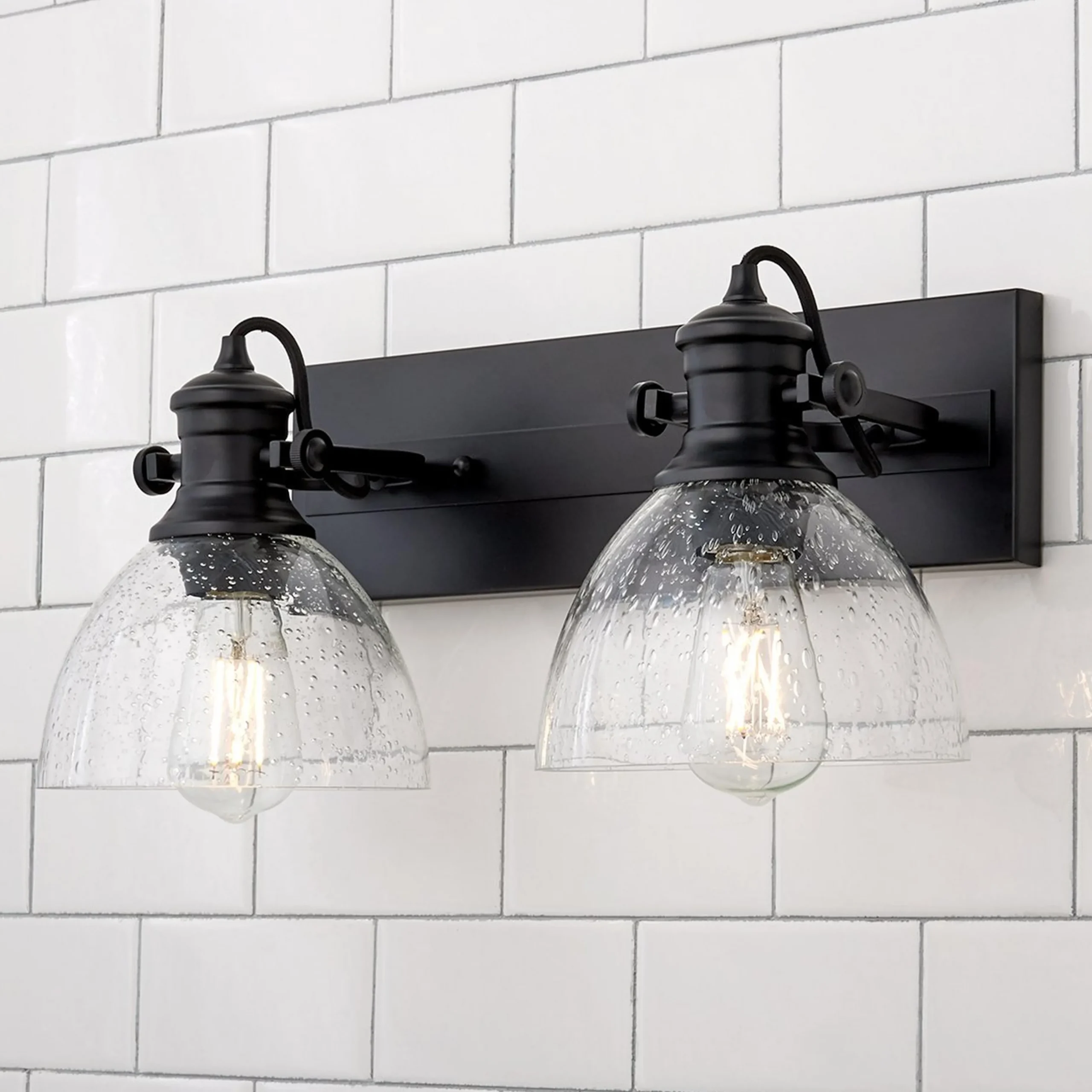 Gwynn Isle Dome Vanity Light - 2 light