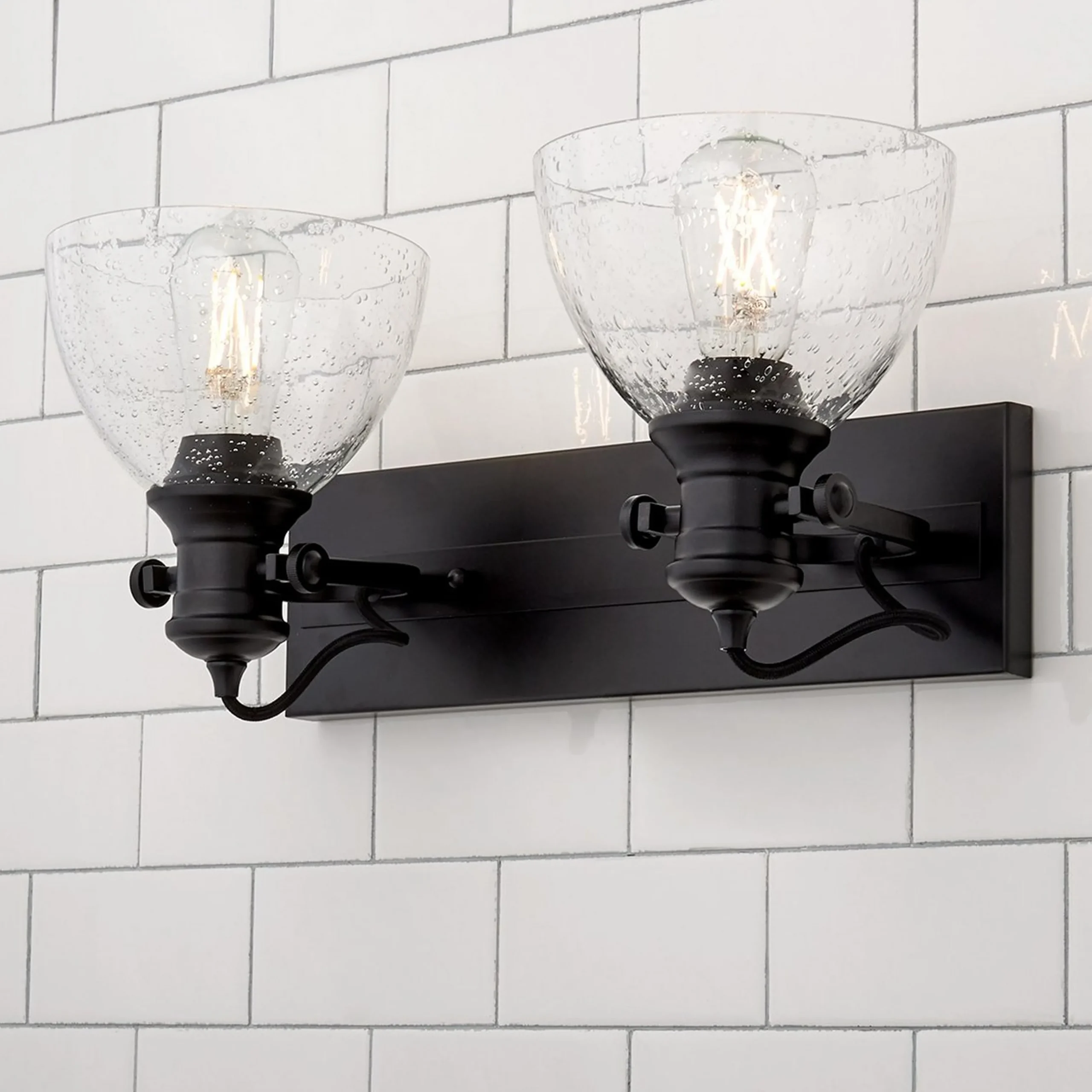Gwynn Isle Dome Vanity Light - 2 light
