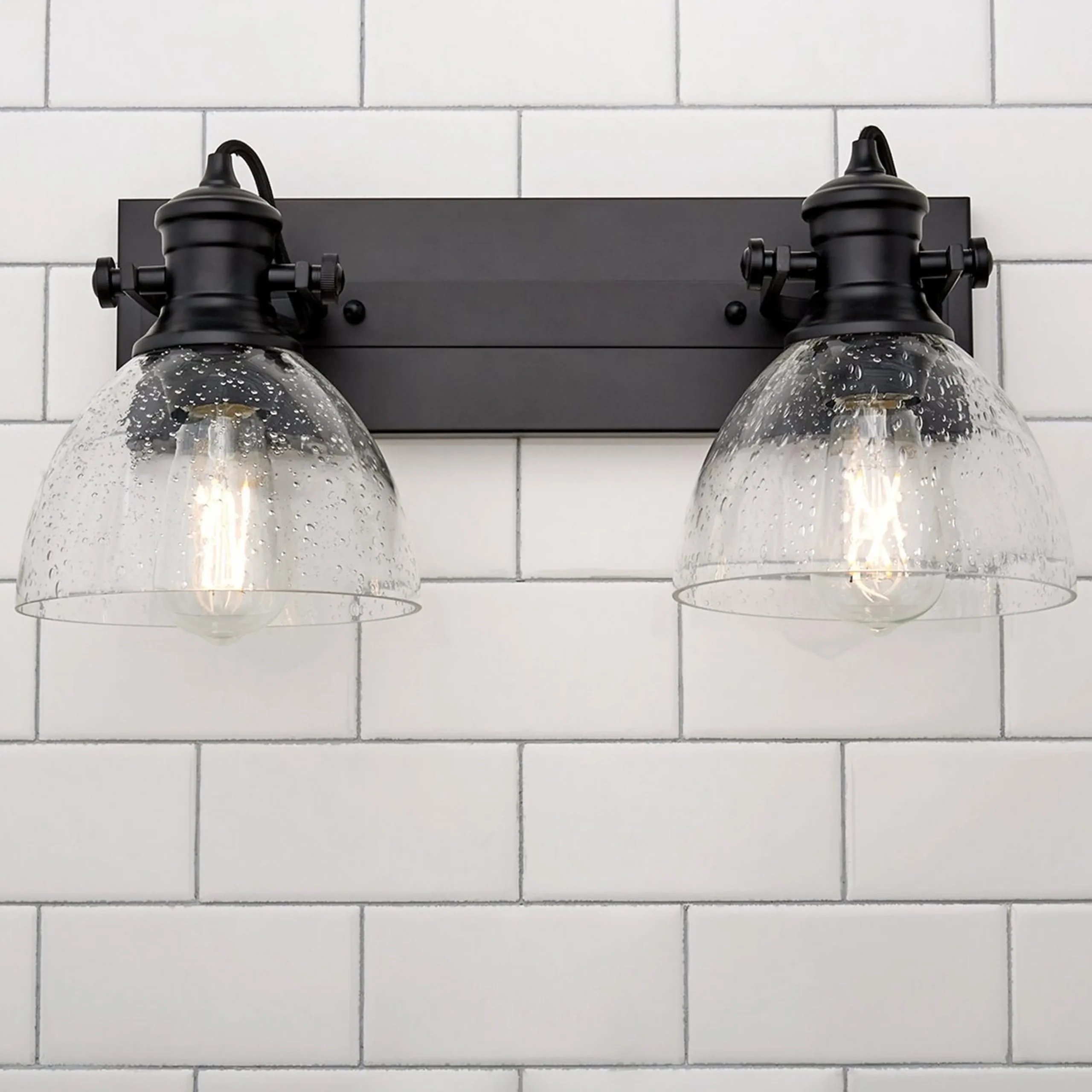 Gwynn Isle Dome Vanity Light - 2 light