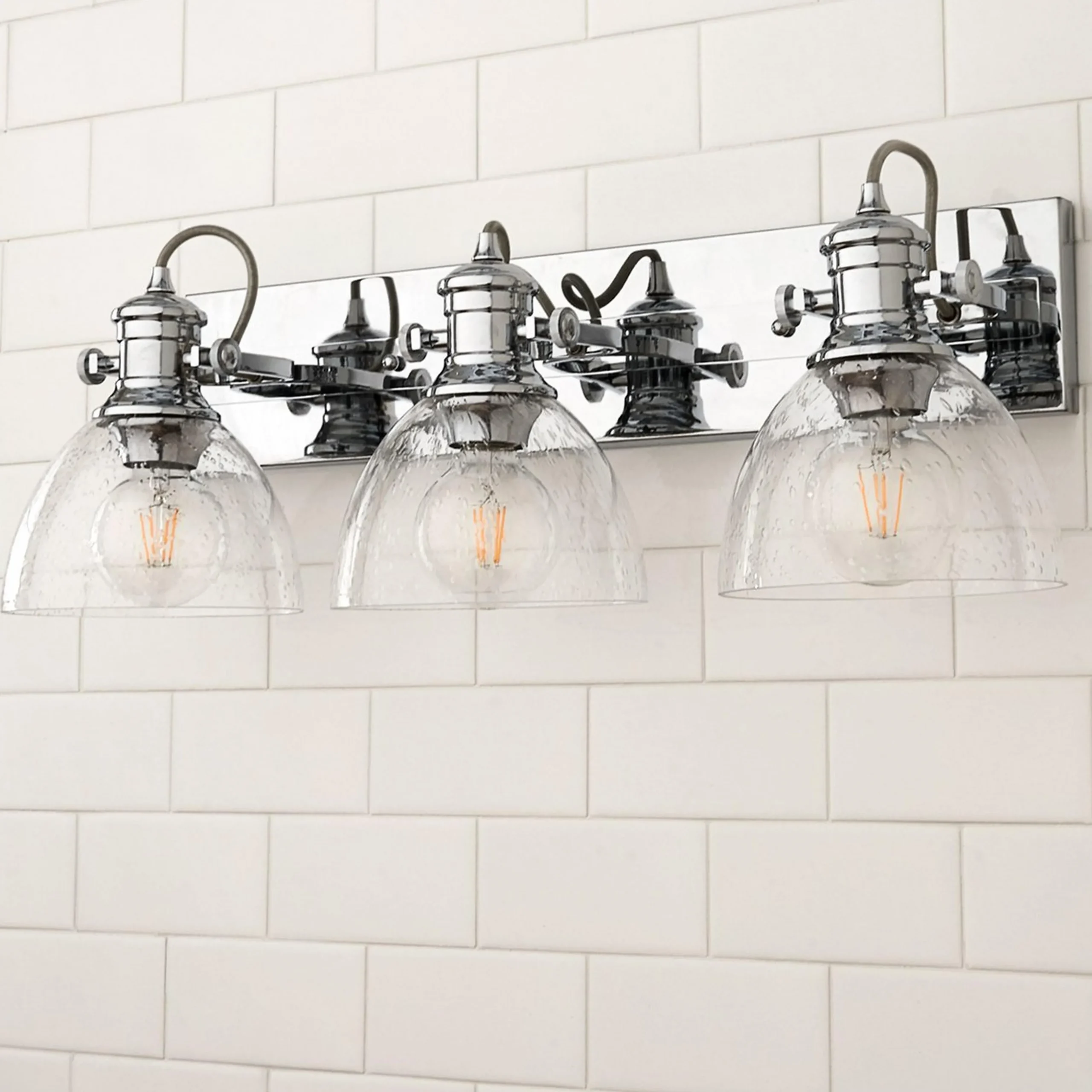 Gwynn Isle Dome Vanity Light - 3 light