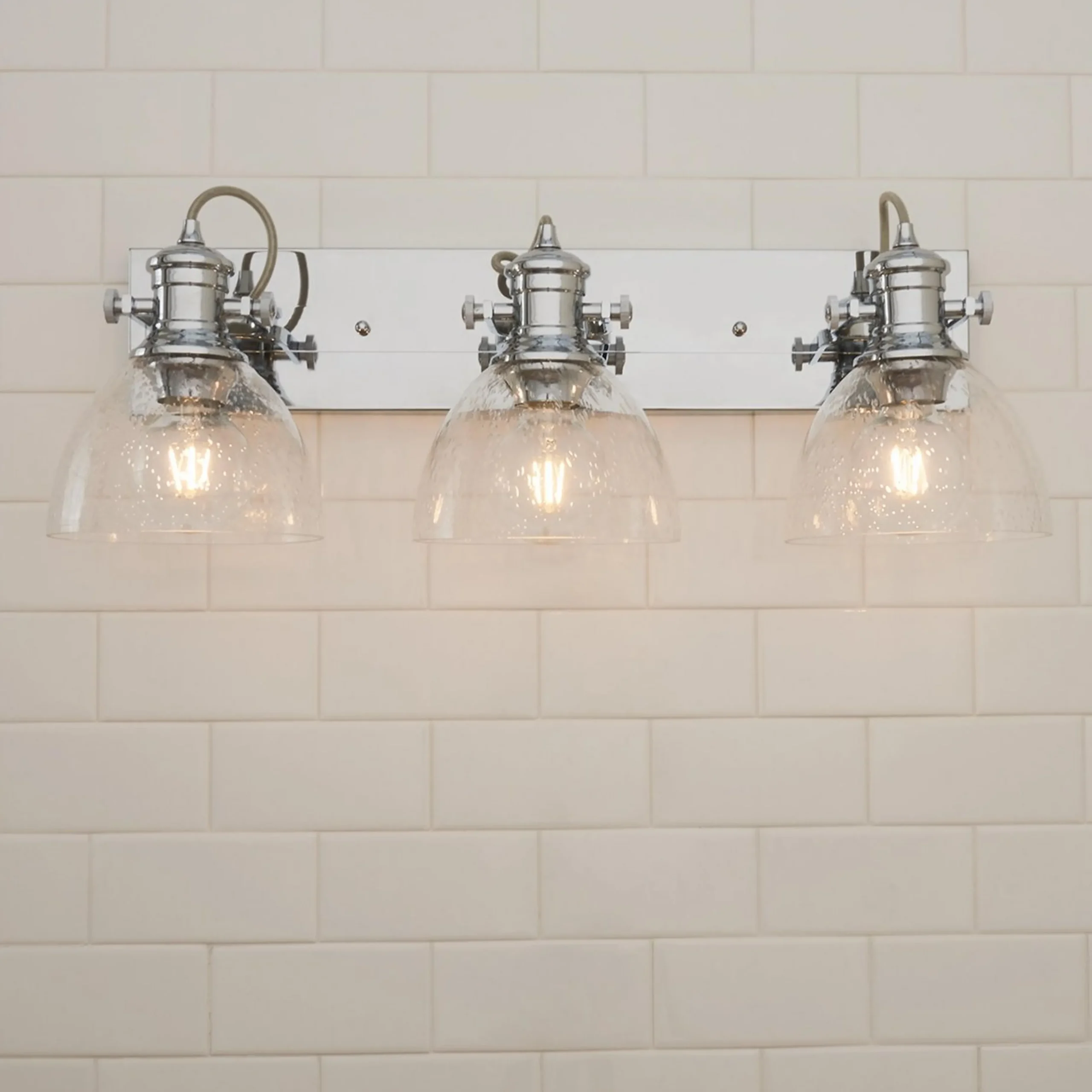 Gwynn Isle Dome Vanity Light - 3 light