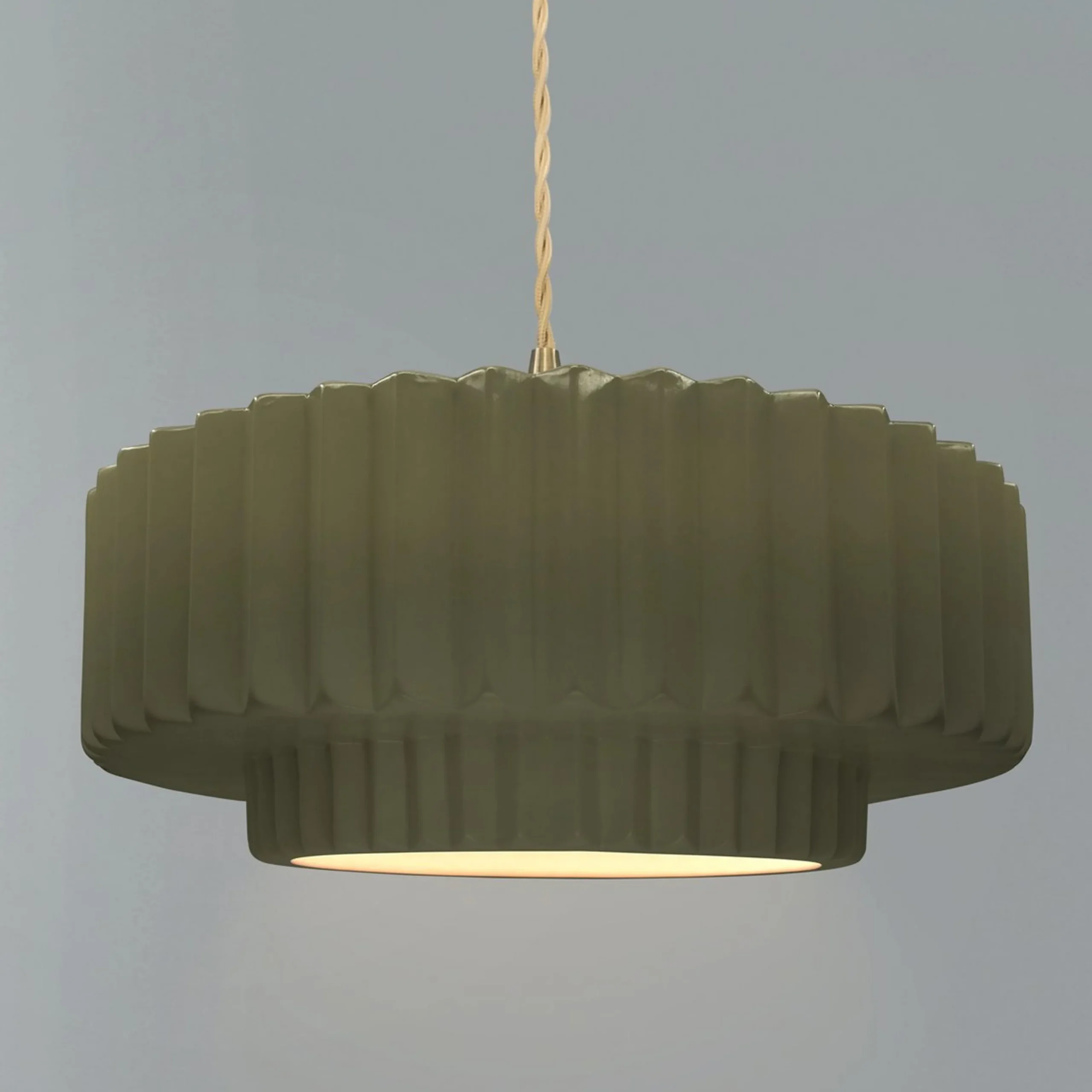 Harmonia Ceramic Pendant - Small - Matte