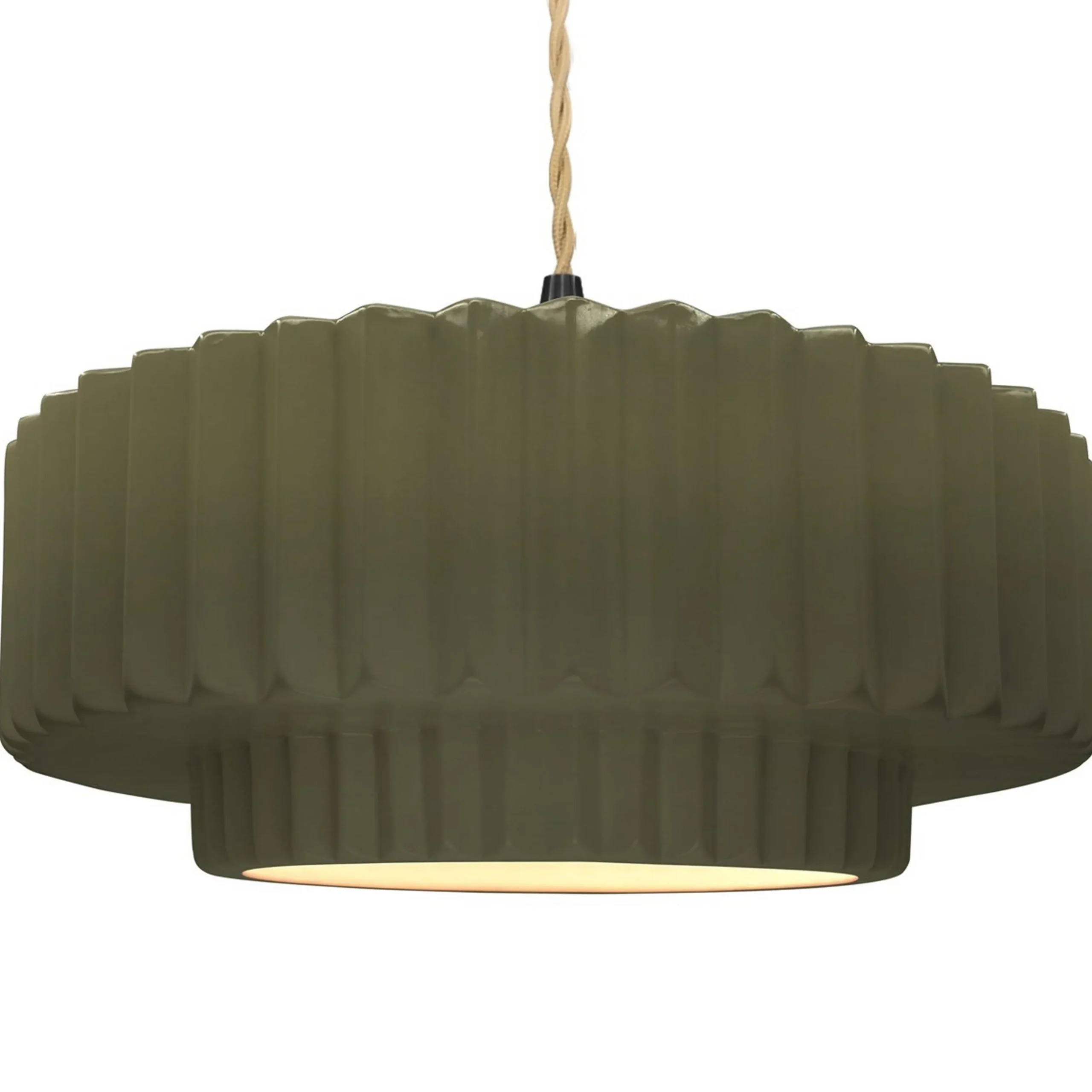 Harmonia Ceramic Pendant - Large - Matte