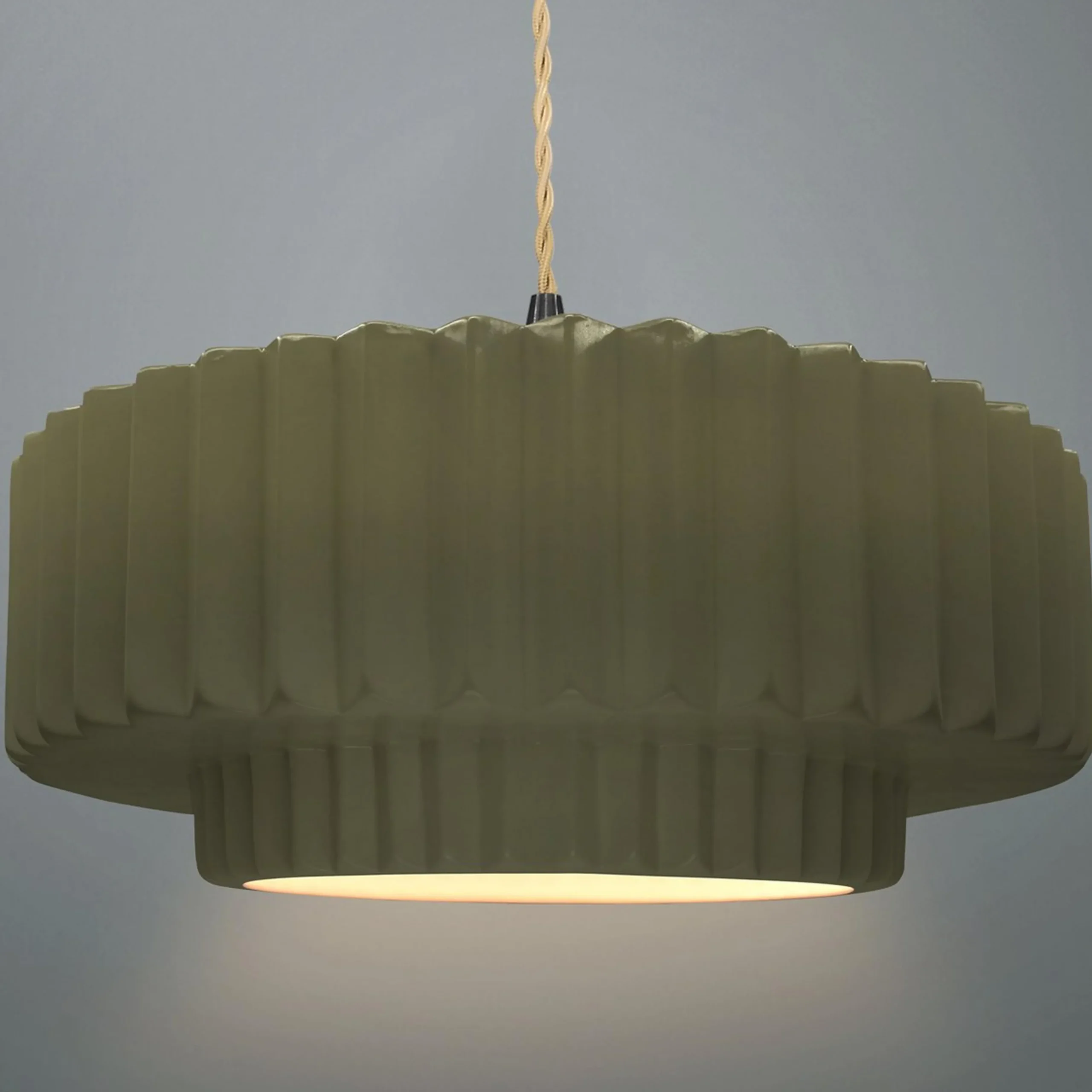 Harmonia Ceramic Pendant - Large - Matte