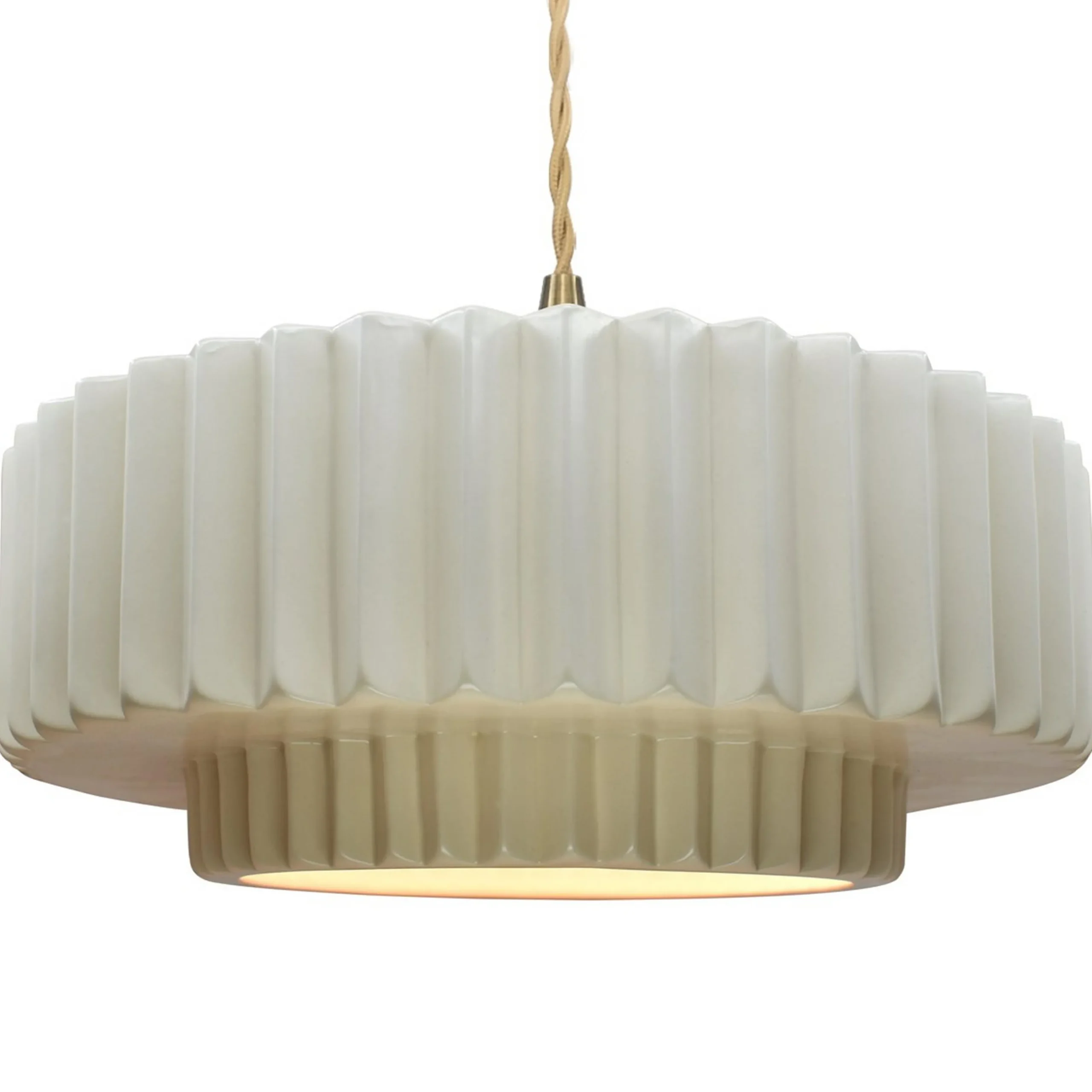 Harmonia Ceramic Pendant - Large - Matte