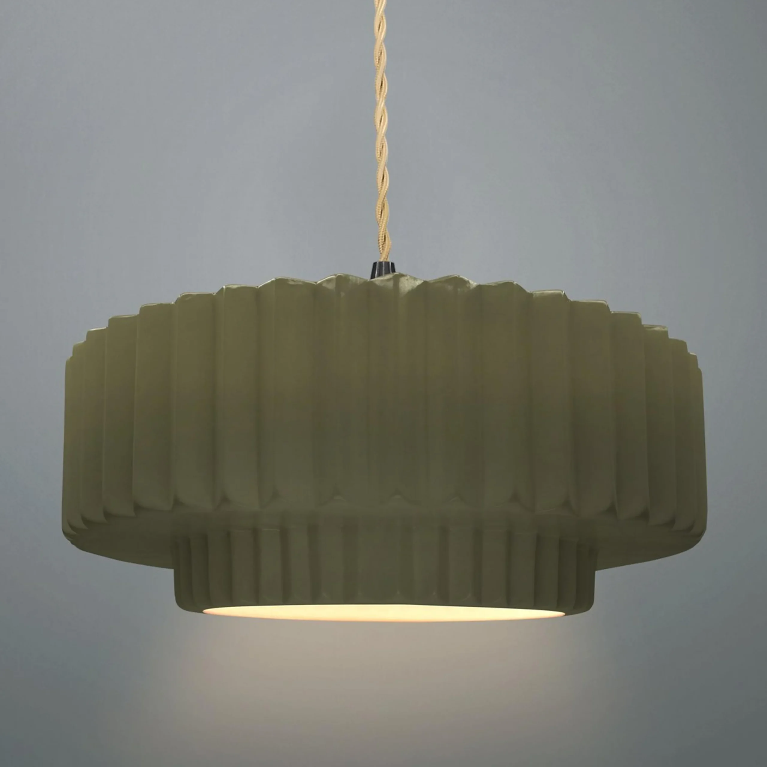 Harmonia Ceramic Pendant - Small - Matte