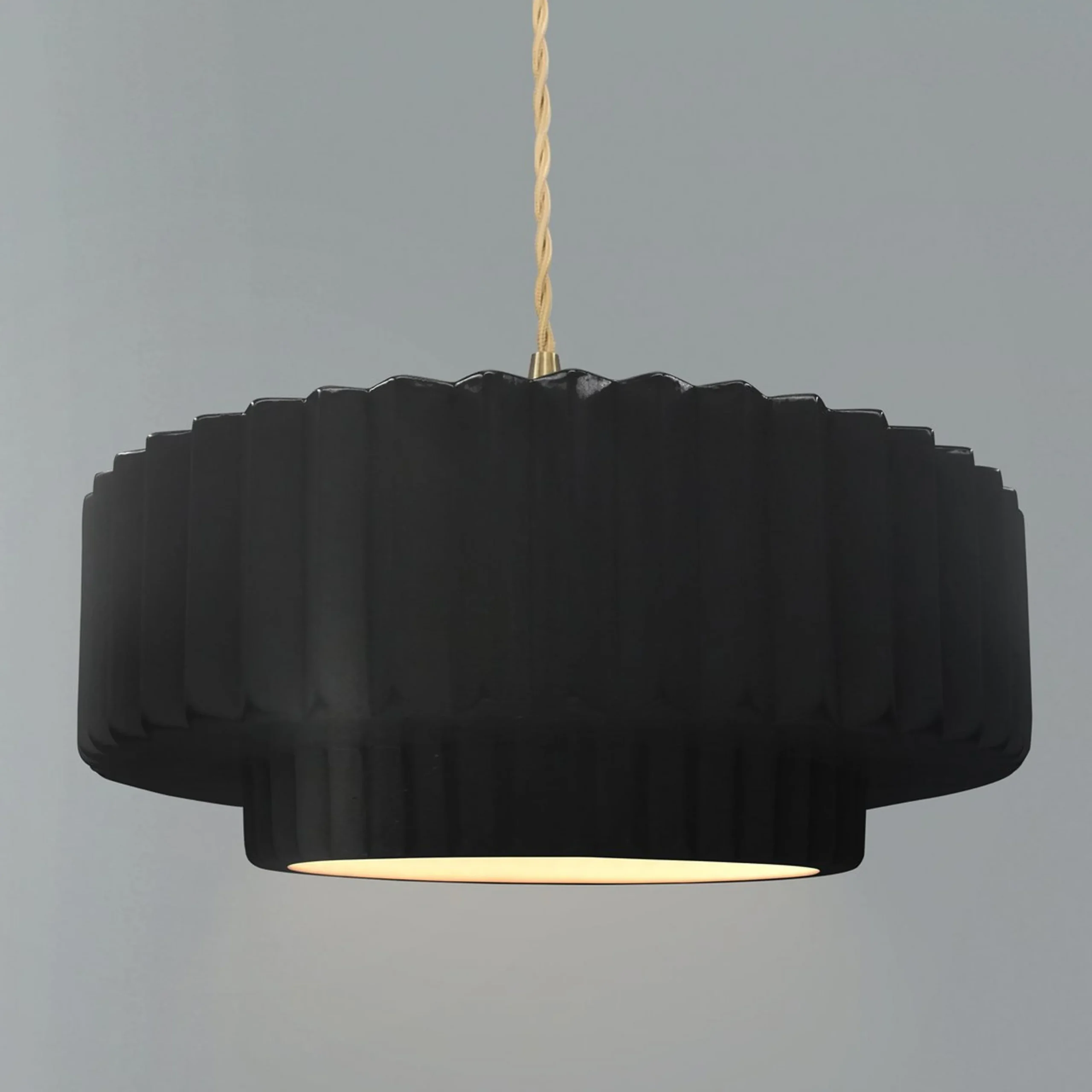Harmonia Ceramic Pendant - Small - Matte