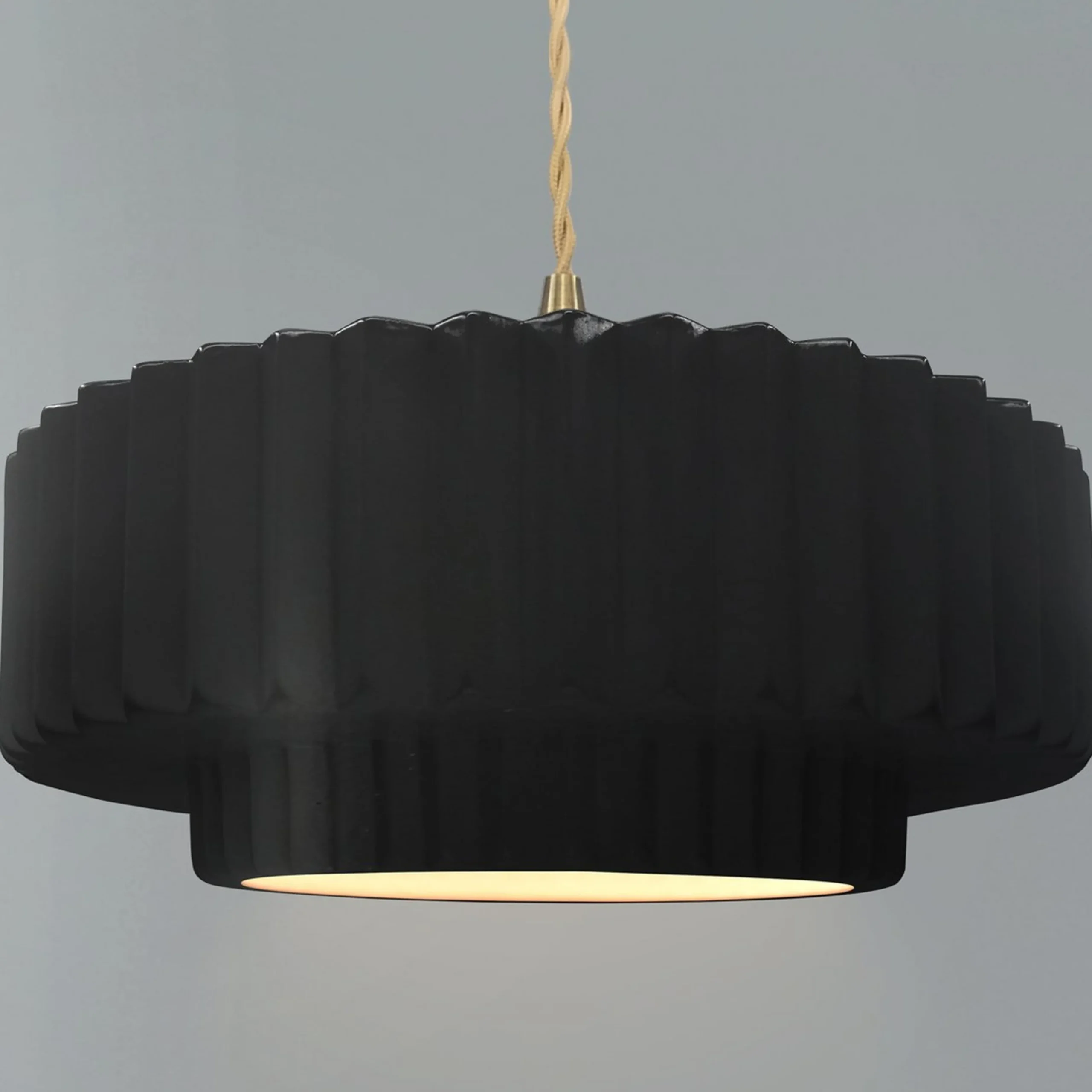 Harmonia Ceramic Pendant - Large - Matte