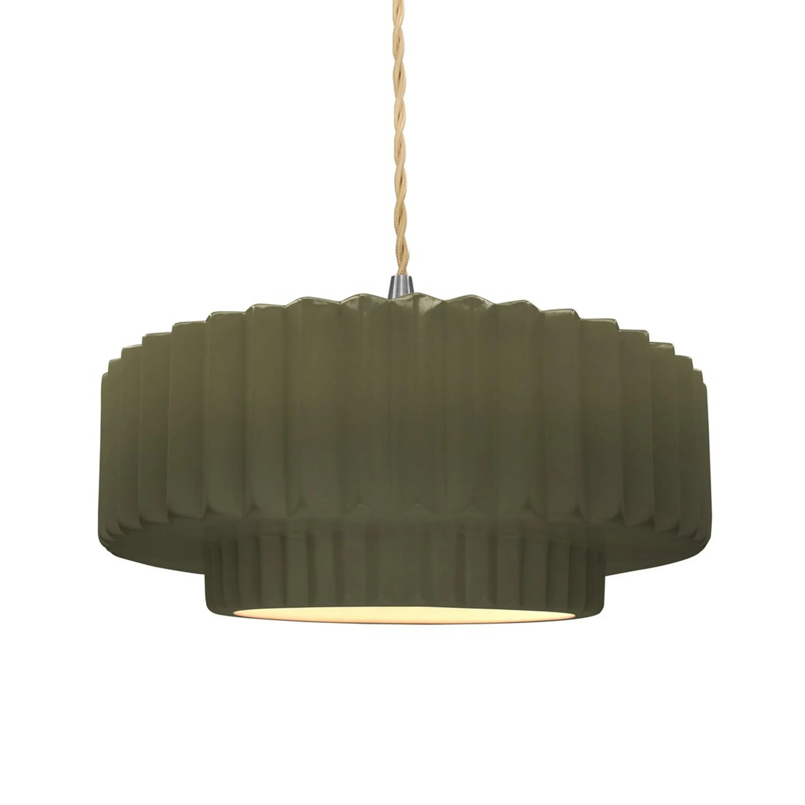 Harmonia Ceramic Pendant - Small - Matte