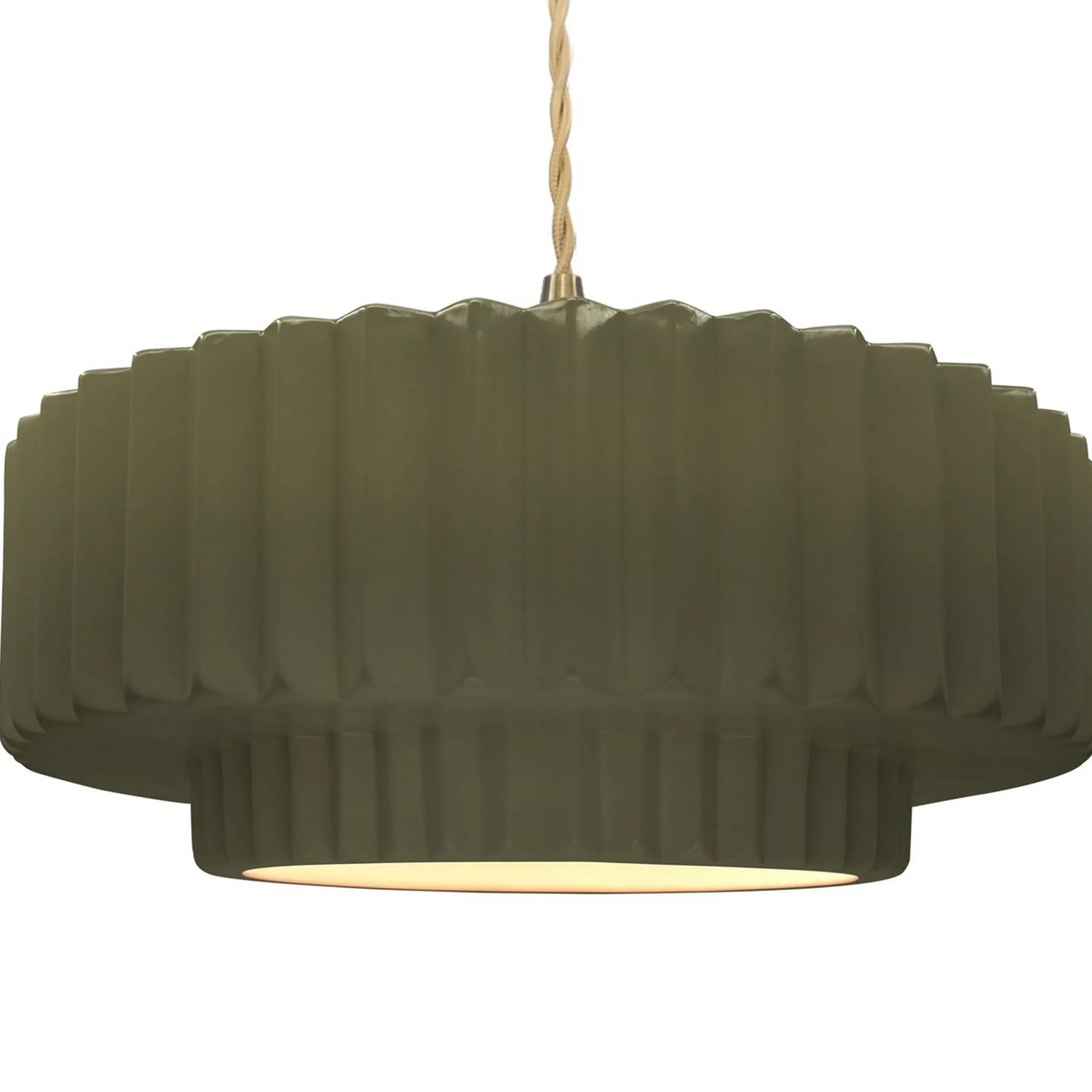 Harmonia Ceramic Pendant - Large - Matte