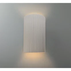 Harmonia Ceramic Sconce - Small - Bisque