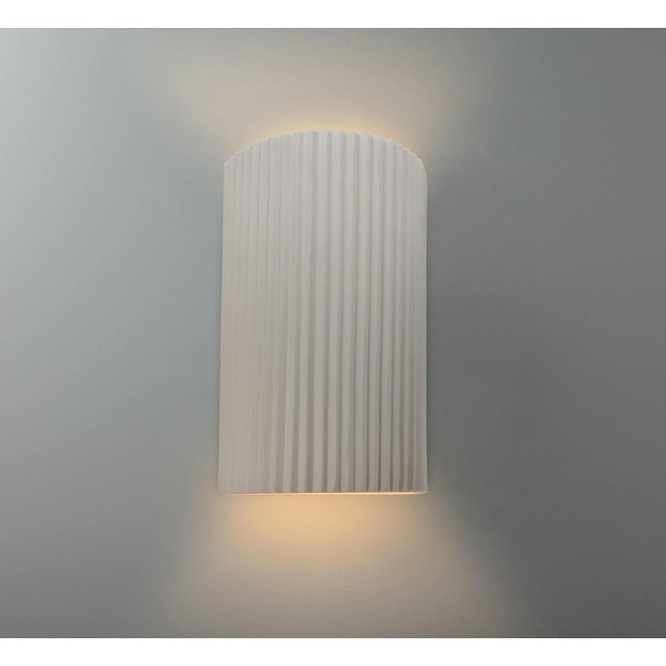 Harmonia Ceramic Sconce - Small - Bisque
