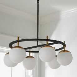 Harmony Globes Circular Chandelier