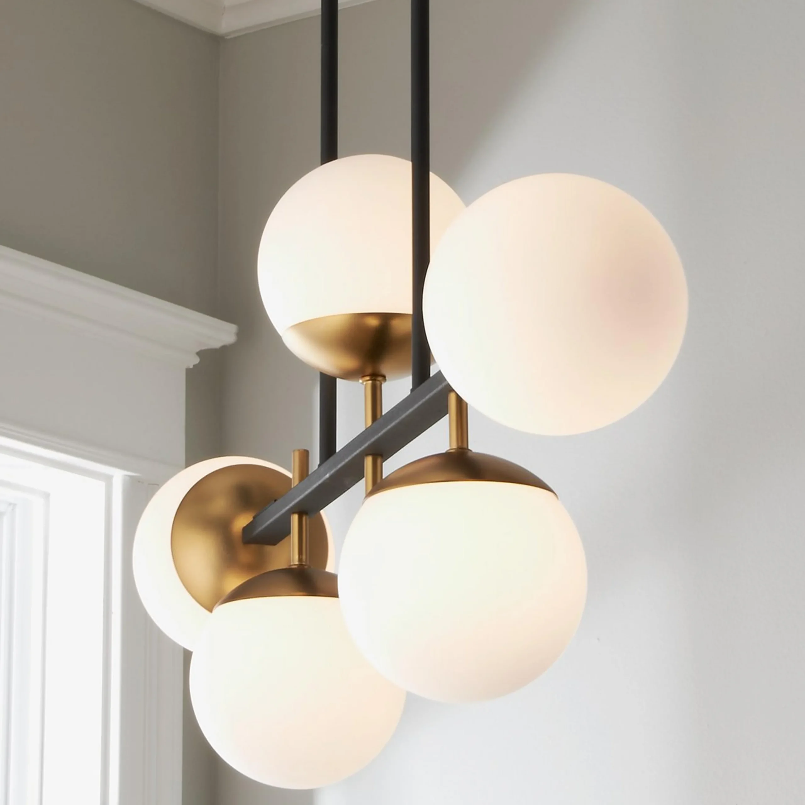 Harmony Globes Island Chandelier