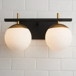 Harmony Globes Vanity Light - 2 light