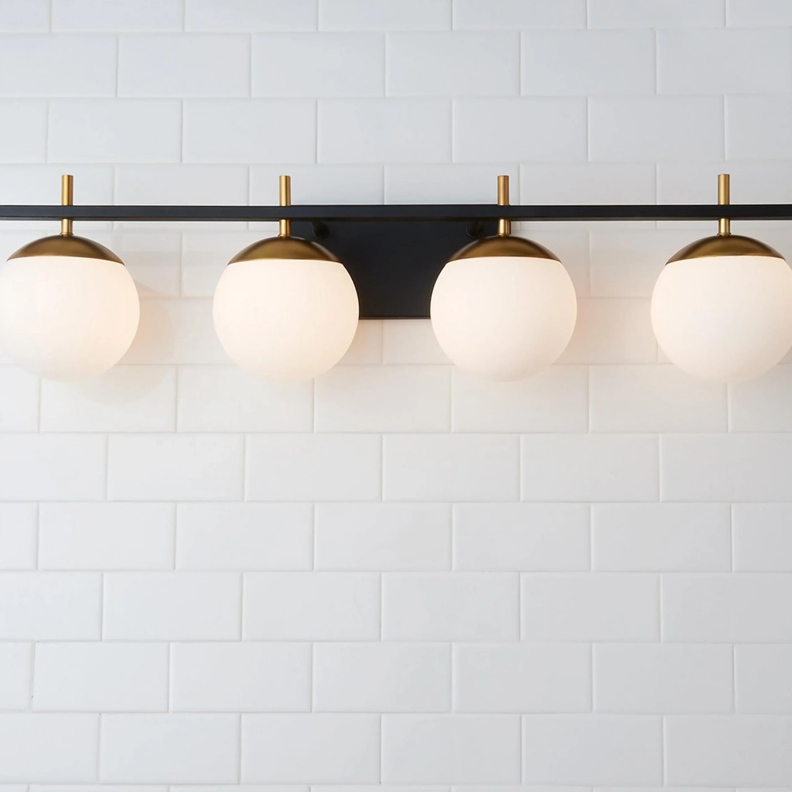 Harmony Globes Vanity Light - 4 light