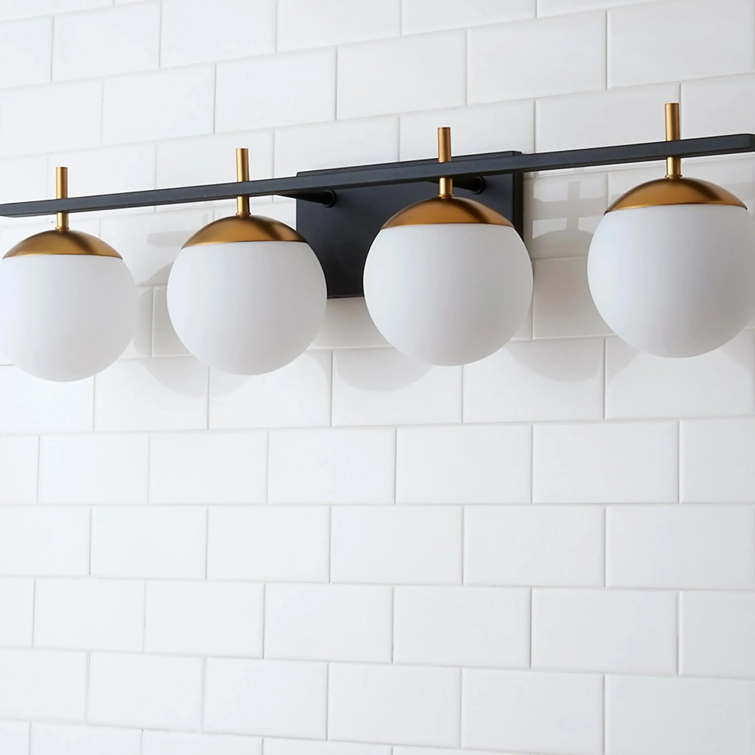 Harmony Globes Vanity Light - 4 light