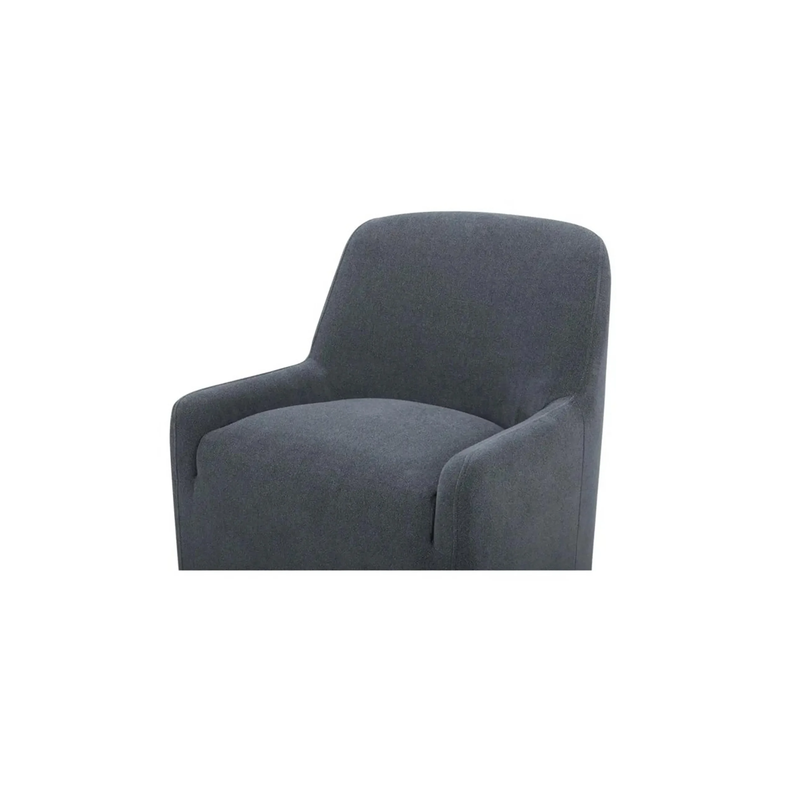 Hecuba Rolling Dining Chair - Fabric