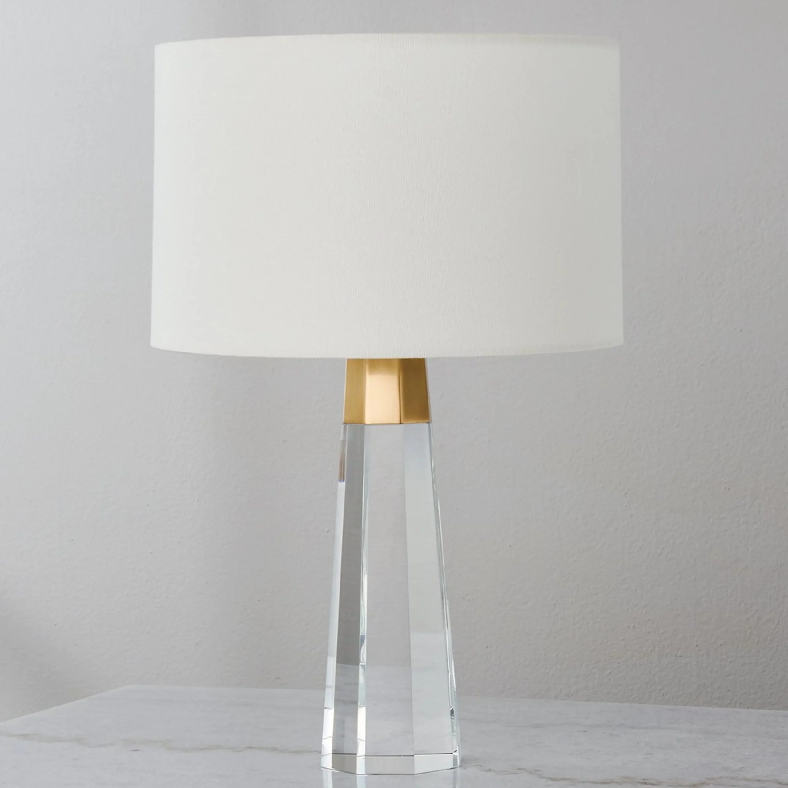 Hedley Cordless LED Table Lamp - Crystal