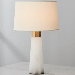 Hedley Cordless LED Table Lamp - Alabaster