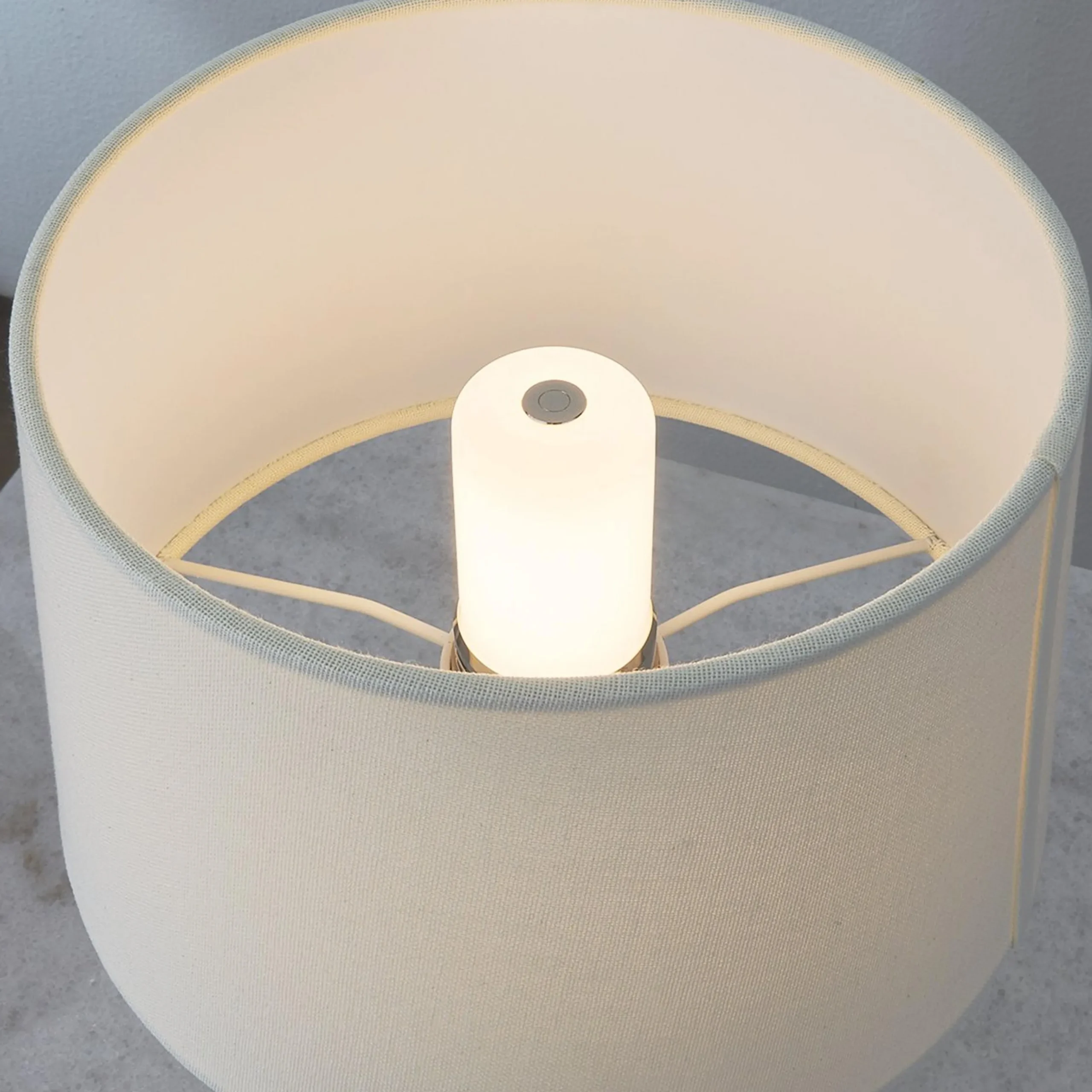 Hedley Cordless LED Table Lamp - Alabaster