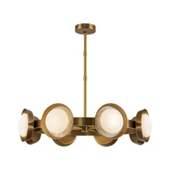 Helenka LED Chandelier - Metal Shades