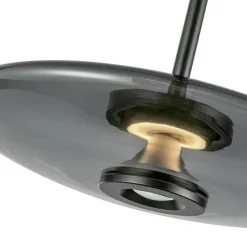 Helius LED Pendant - Smoke Glass