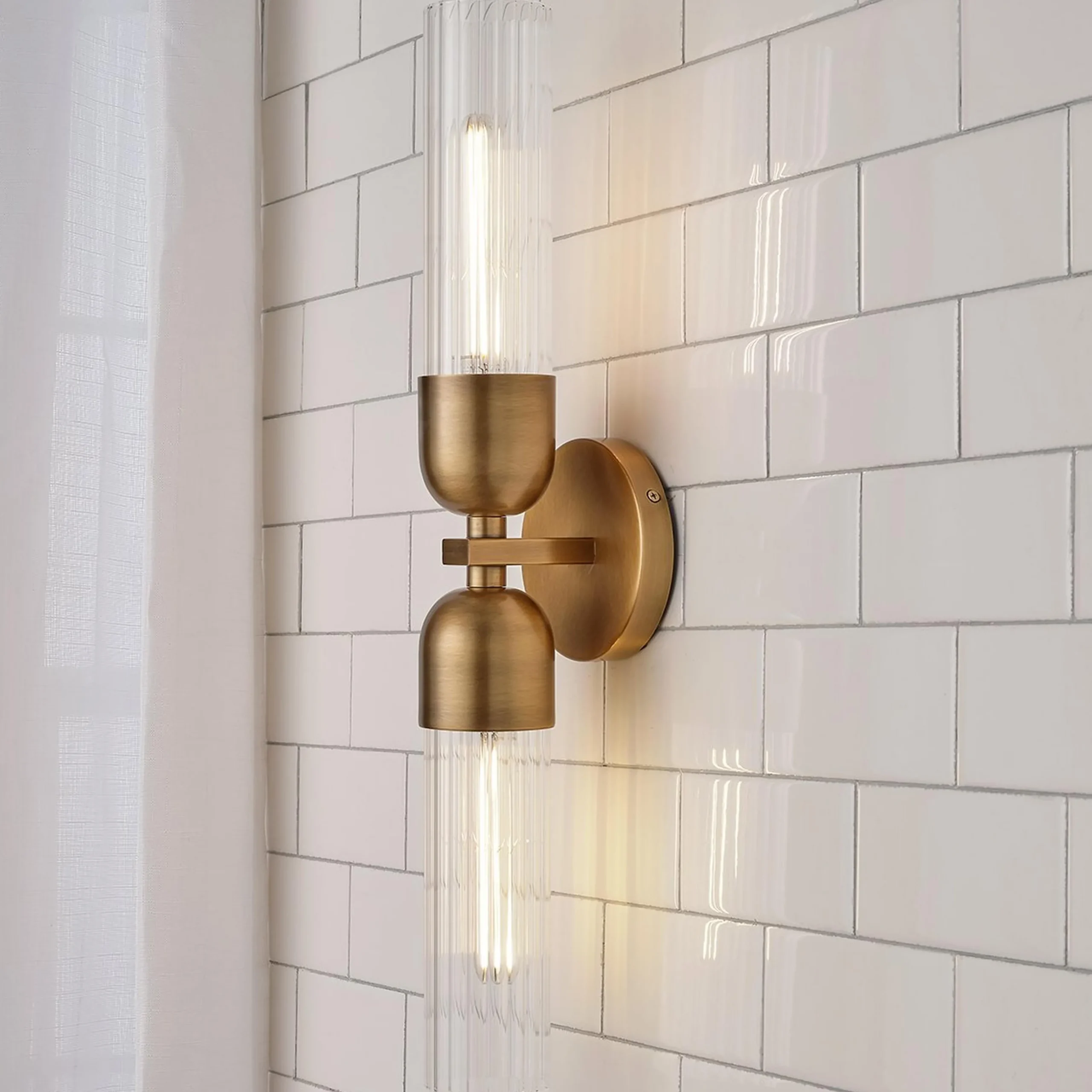 Himeji Vanity Light - 2 Light