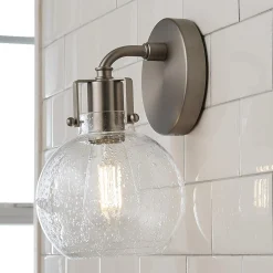 Hinley Seeded Glass Sconce