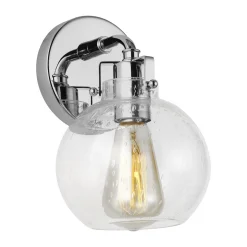 Hinley Seeded Glass Sconce