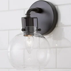 Hinley Seeded Glass Sconce