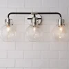 Hinley Seeded Glass Vanity Light - 3 Light
