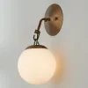 Hooked Globe Sconce