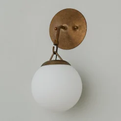 Hooked Globe Sconce