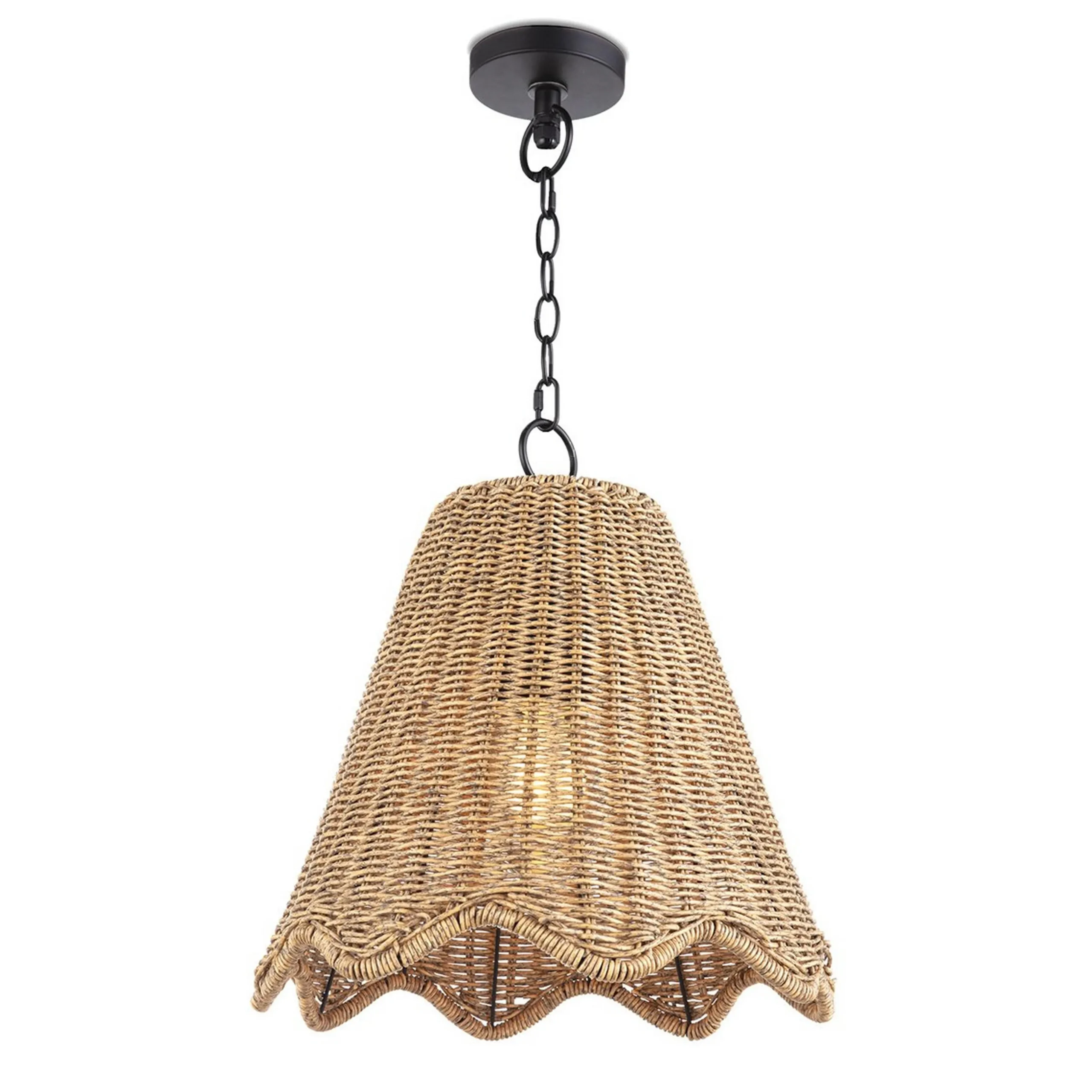 Hopewell Woven Indoor/Outdoor Pendant - Small