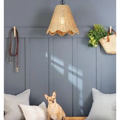 Hopewell Woven Indoor/Outdoor Pendant - Small