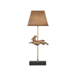 Hopping Hare Table Lamp