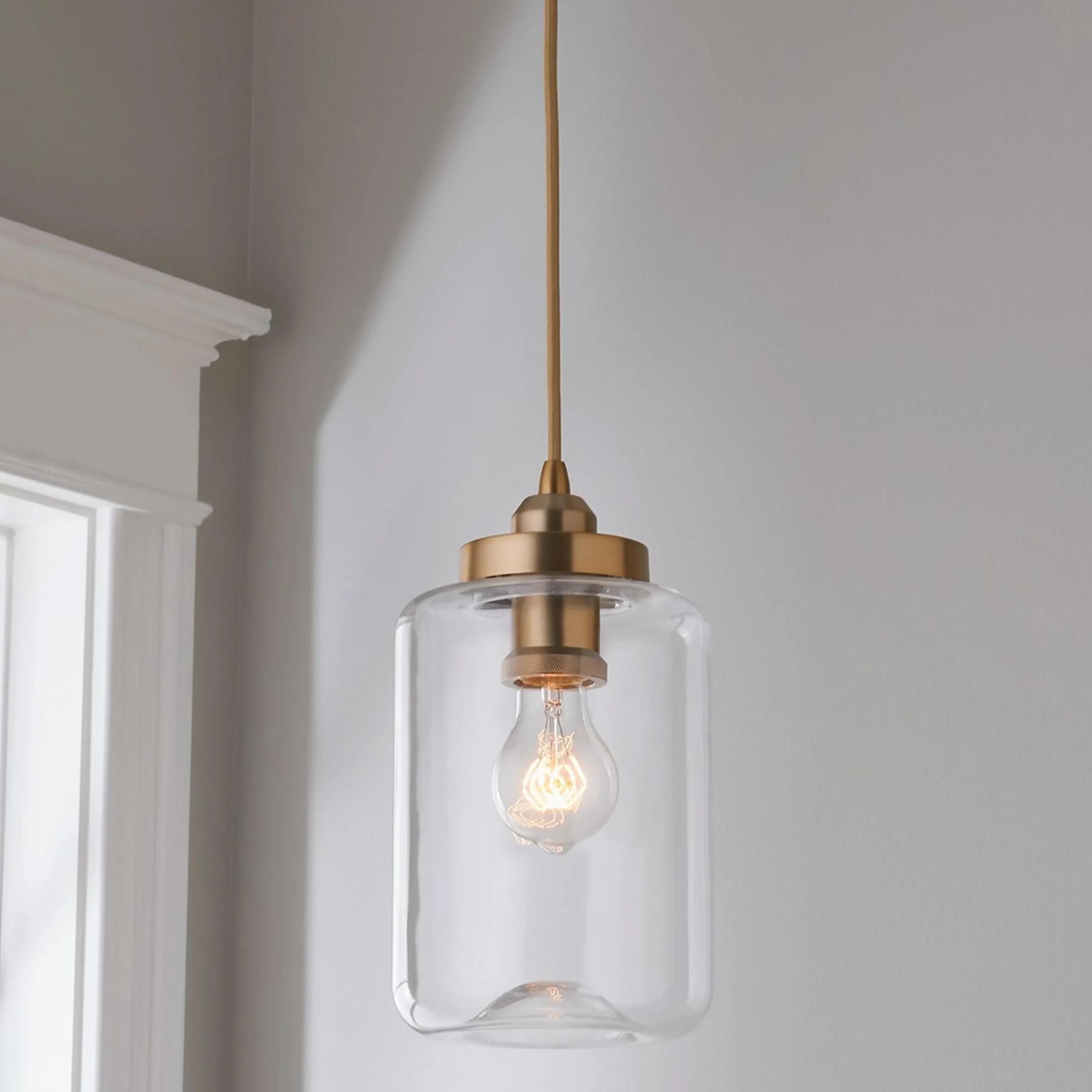 Houston Cylinder Pendant - Medium